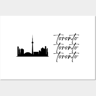 Toronto Toronto Toronto Skyline Posters and Art